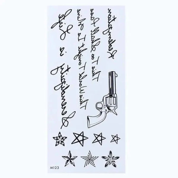 Waterproof Tattoo Stickers for Stylish Temporary Body Art - Himpall