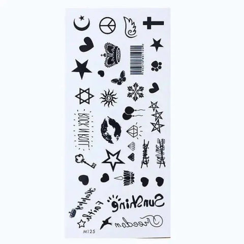 Waterproof Tattoo Stickers for Stylish Temporary Body Art - Himpall