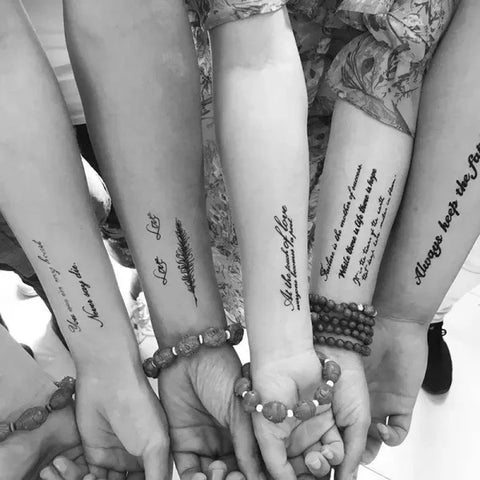 Waterproof Tattoo Stickers for Stylish Temporary Body Art - Himpall
