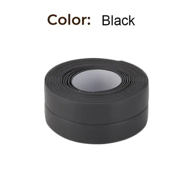 Waterproof Wall Tape Bathroom Kitchen Adhesive Tape Contour Tapes Cardboard Sealing Strip Bathroom Shower Sink Bath