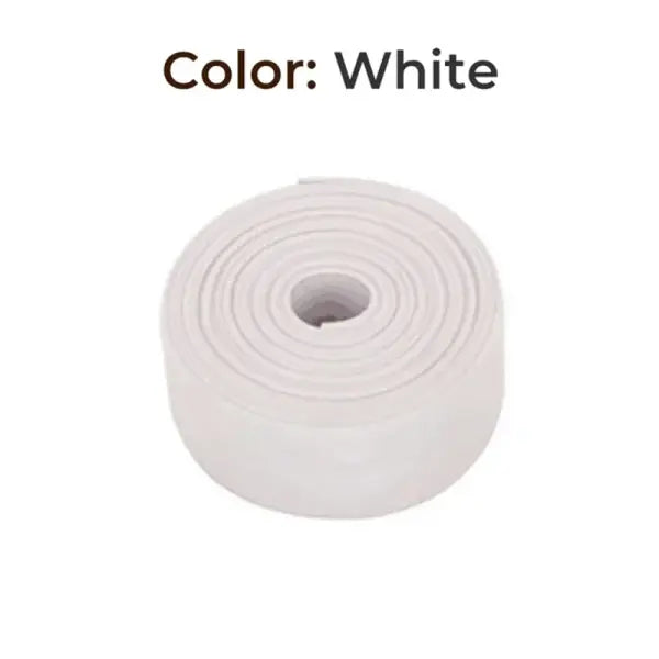 Waterproof Wall Tape Bathroom Kitchen Adhesive Tape Contour Tapes Cardboard Sealing Strip Bathroom Shower Sink Bath