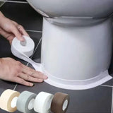 Waterproof Wall Tape Bathroom Kitchen Adhesive Tape Contour Tapes Cardboard Sealing Strip Bathroom Shower Sink Bath
