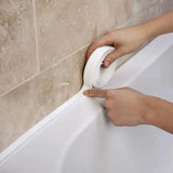 Waterproof Wall Tape Bathroom Kitchen Adhesive Tape Contour Tapes Cardboard Sealing Strip Bathroom Shower Sink Bath