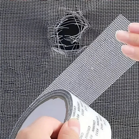 Waterproof Window Screen Repair Tape – Self-Adhesive Mesh Patch