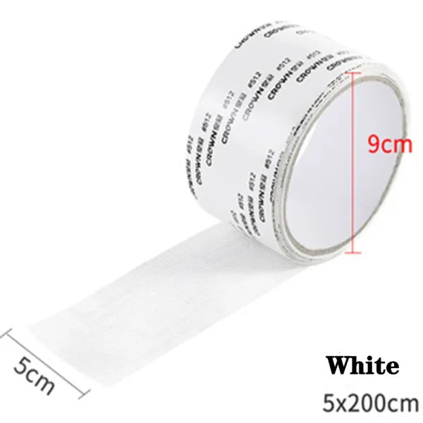 Waterproof Window Screen Repair Tape – Self-Adhesive Mesh Patch - Ivory