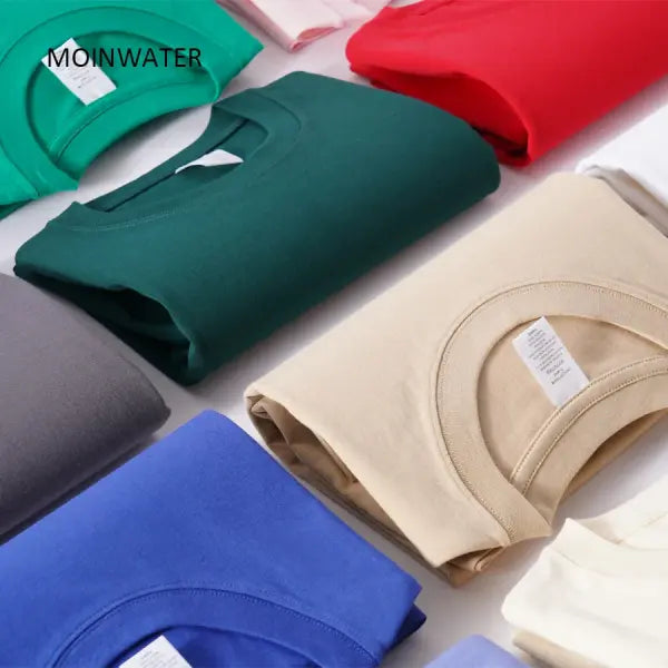 New Women’s Oversized Solid Cotton T-Shirt - Soft Dark Green Unisex Summer Tee & Casual Top