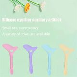 Wholesale Multi-functional Eyeliner Stencil Wing Tips Silicone Eyeliner Aid Drawing Lipstick Wearing Aid Reusable