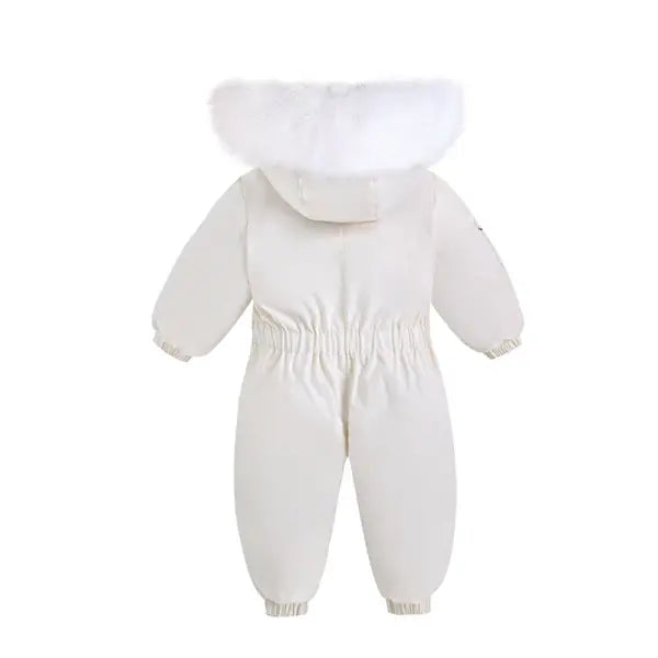 Winter Baby Ski Suit: Waterproof Velvet-Lined Jumpsuit & Boys’ Overalls for 1-5 Years