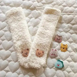 Winter Baby Socks – Thick Plush Knee-High Anti-Slip Floor Socks for Newborns & Toddlers