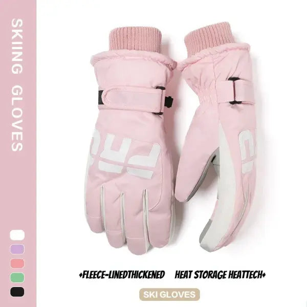 Winter Cycling Gloves – Non-Slip Touchscreen Waterproof Thermal Gloves for Men & Women Ski & Snowboard Accessories