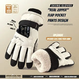 Winter Cycling Gloves – Non-Slip Touchscreen Waterproof Thermal Gloves for Men & Women Ski & Snowboard Accessories