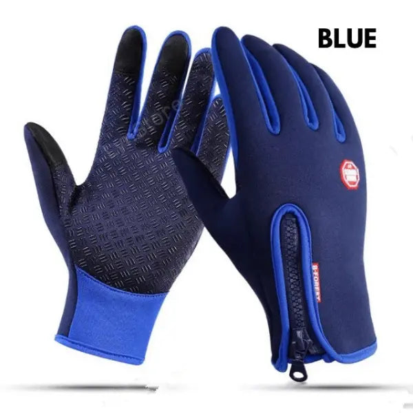 Winter Fleece Antiskid Motorcycle and Sports Riding Gloves