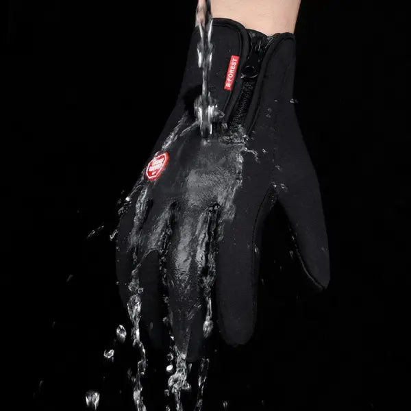 Winter Fleece Antiskid Motorcycle and Sports Riding Gloves