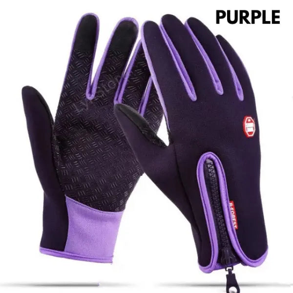 Winter Fleece Antiskid Motorcycle and Sports Riding Gloves