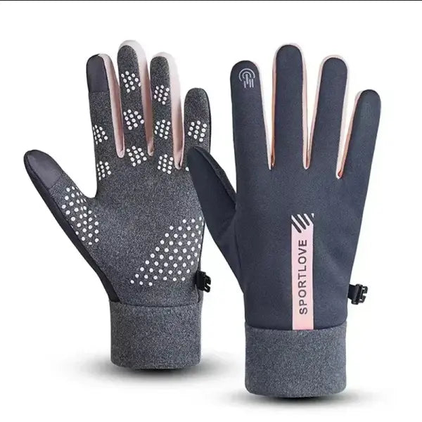 Women’s Winter Cycling Gloves – Thermal Fleece Windproof Waterproof Outdoor Bike & Ski Mittens
