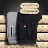 Winter Fleece Jogging Sweatpants Polyester M-5XL Warm Casual Style
