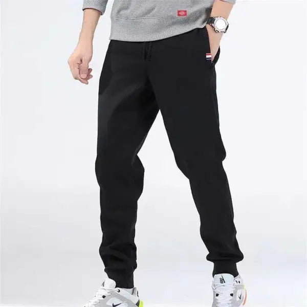 Winter Fleece Jogging Sweatpants Polyester M-5XL Warm Casual Style