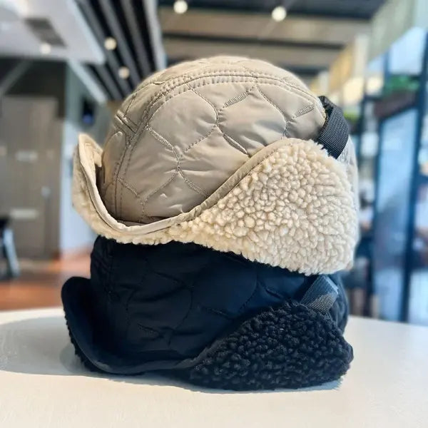 Warm Ear Protectors Bomber Hat Waterproof Unisex Winter Cap