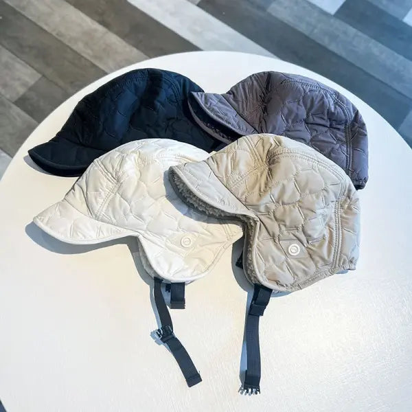 Warm Ear Protectors Bomber Hat Waterproof Unisex Winter Cap