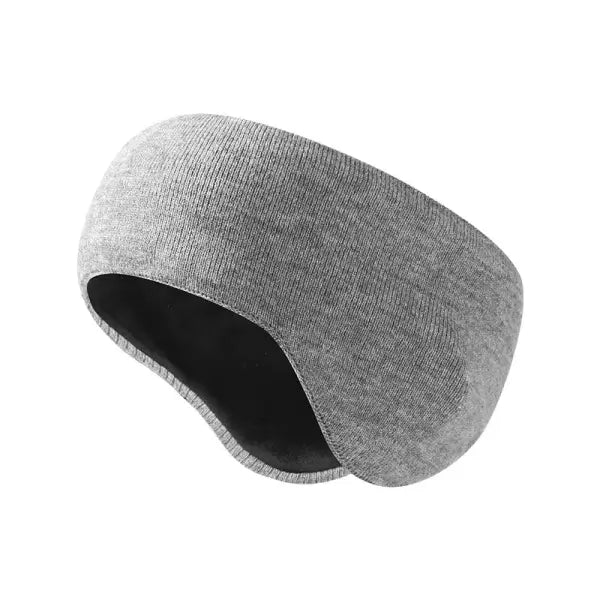 Men’s Winter Ear Warmers – Padded Windproof Ear Muffs for Cold Weather - No label-grey