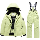 Winter Ski Children’s Ski coat and pants 2pieces set Warm Waterproof Boys Girls Outdoor Skiing Snowboarding Winter Ski