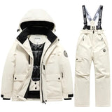 Winter Ski Children’s Ski coat and pants 2pieces set Warm Waterproof Boys Girls Outdoor Skiing Snowboarding Winter Ski