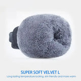 Winter Unisex Snowboard & Ski Gloves – Waterproof PU Leather Touchscreen Non-Slip Fleece Warm Gloves for Cycling &