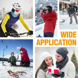 Winter Unisex Plush Fur Earmuffs – Thick Velvet Ear Warmers for Men & Women Outdoor Ski & Cycling Ear Protection