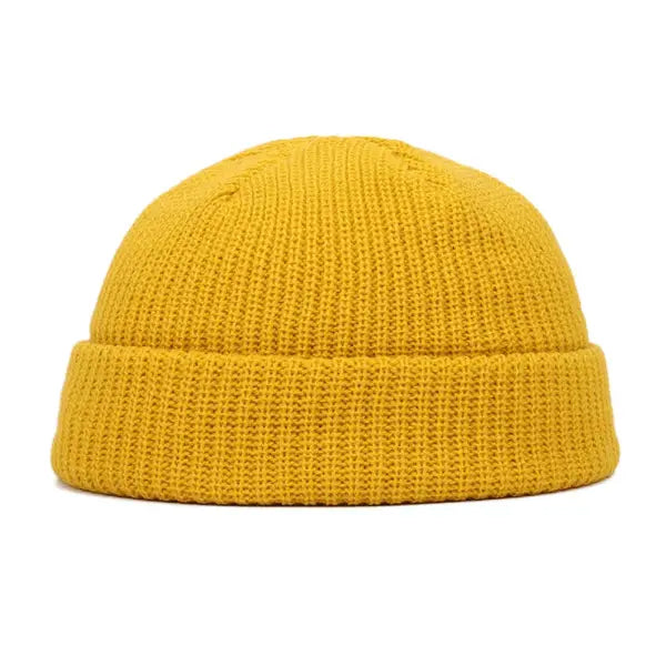 Winter Warm Beanies Casual Short Thread Hip Hop Hat Adult Men Female Wool Knitted Skull Cap Elastic Unisex - Light
