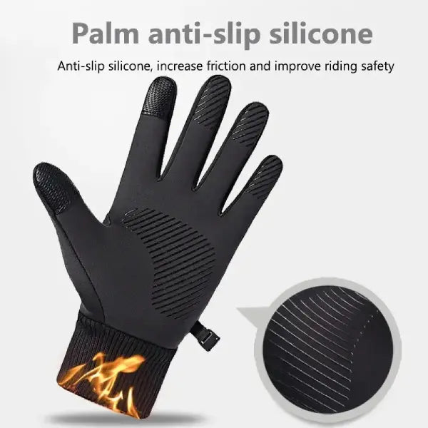 Winter Waterproof Men’s & Women’s Gloves – Windproof Touchscreen Gloves for Fishing Driving Skiing & Cycling