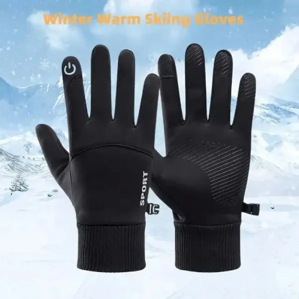 Winter Waterproof Men’s & Women’s Gloves – Windproof Touchscreen Gloves for Fishing Driving Skiing & Cycling