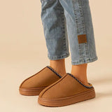 Winter Fuzzy Fur Slippers – Soft Plush Indoor/Outdoor Warm House Shoes Anti-Slip Cozy Comfort for Women & Men