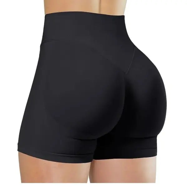 Butt Lifting Fitness Training Women Gym Shorts Nylon Seamless