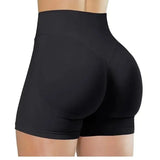 Butt Lifting Fitness Training Women Gym Shorts Nylon Seamless