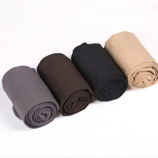 Women’s Black Opaque Tights – 120D Seamless Warm Nylon Pantyhose for Winter Spring & Autumn