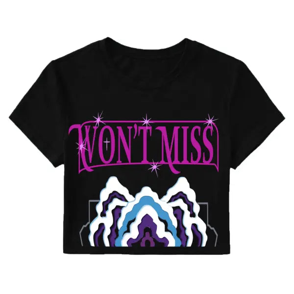 Fashion movie shirt with slight strech fabric cosplay crop top - H11279-black-luqi / XL