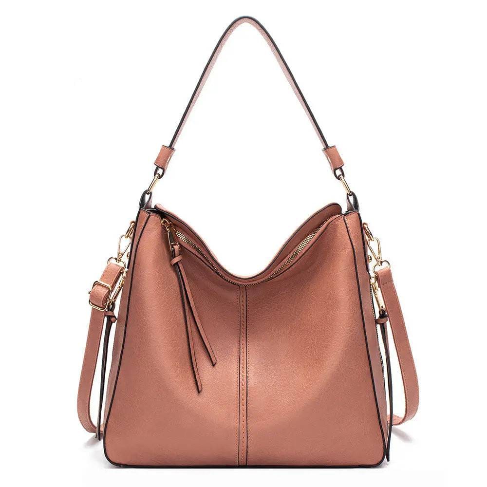 Women High Capacity Handbags - Fairy pink