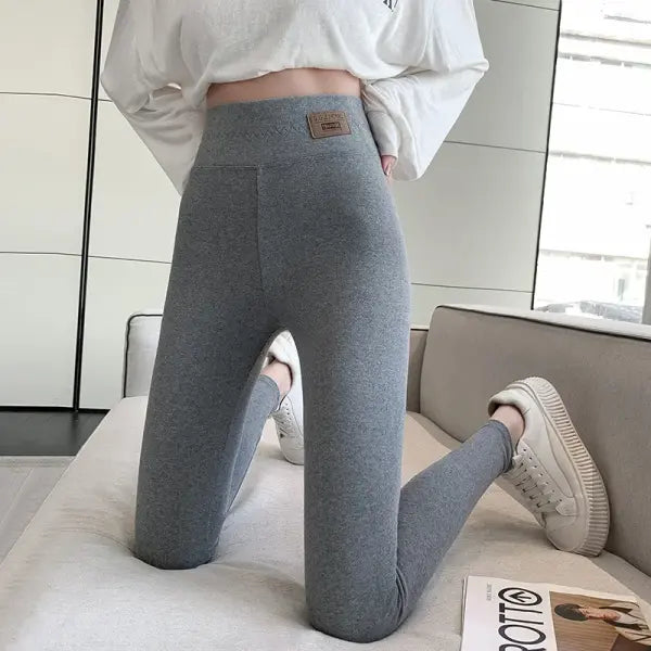 Cotton Leggings Slim Fit Casual Pants for Women Soft Stretch - 1pcs 2 / XXXL