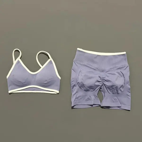 Women Ignite Sculpt Elastic Yoga Bra Set Sculpting Fitness Suit