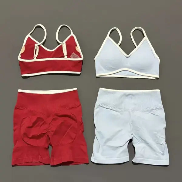 Women Ignite Sculpt Elastic Yoga Bra Set Sculpting Fitness Suit
