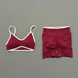 Women Ignite Sculpt Elastic Yoga Bra Set Sculpting Fitness Suit