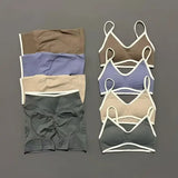 Women Ignite Sculpt Elastic Yoga Bra Set Sculpting Fitness Suit