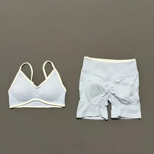 Women Ignite Sculpt Elastic Yoga Bra Set Sculpting Fitness Suit