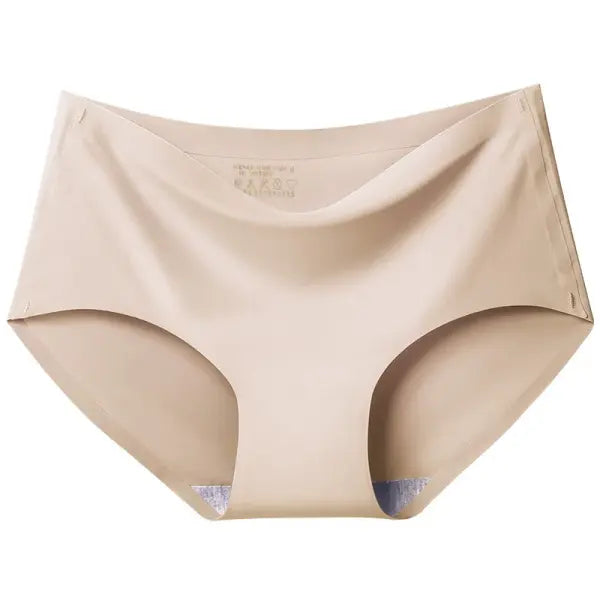 Women Panties XXL Seamless Ice Silk Briefs Breathable Drop Shipping