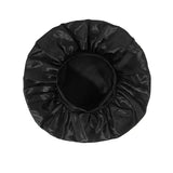 Women Satin Bonnet Hair Bonnet for Sleeping Hair Care Silk Bonnets Solid Wide-brimmed Sleeping Hat with Elastic Soft