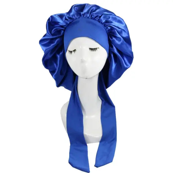 Women Satin Solid Sleeping Hat Night Sleep Cap Hair Care Bonnet Nightcap For Women Men Unisex Cap Bonnet De Nuit Shower