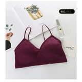 Women Sports Bras Fast Dry Elastic Padded Gym Running skeep Bra Solid color Fitness Yoga Sport breathable Tops