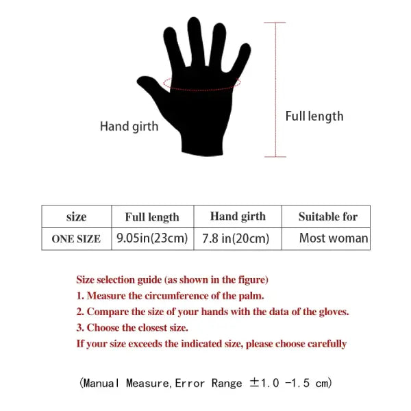 Women’s Winter Plush Gloves – Warm Suede Touchscreen Driving Mittens for Outdoor Sports