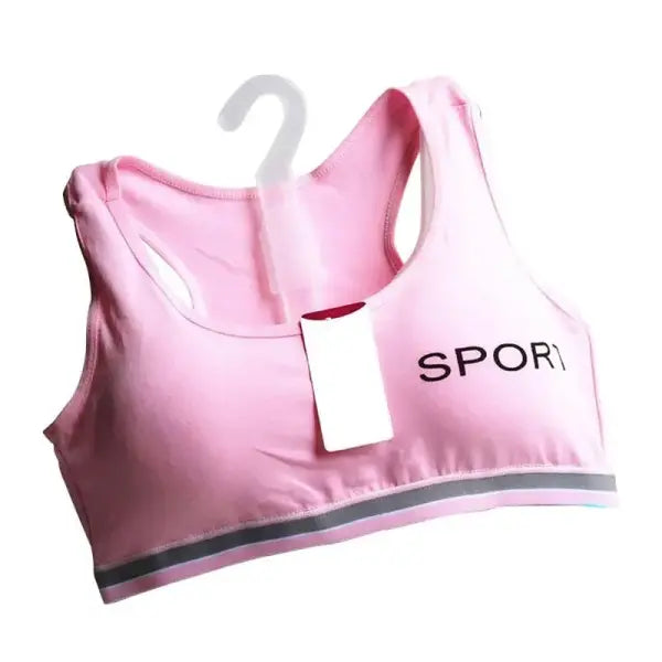 Women’s High-Impact Sports Bra Bounce Control Yoga Tank Top & Push-Up Running Crop - Pink / CN
