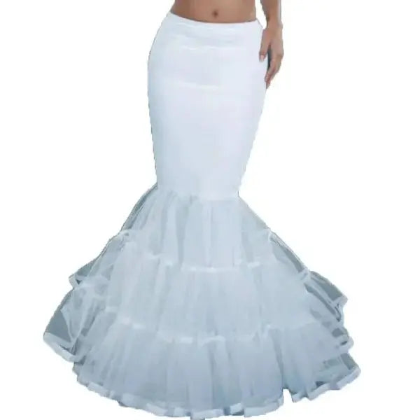 Women’s Black Mermaid Bridal Petticoat – Elegant Underskirt for Wedding Gowns